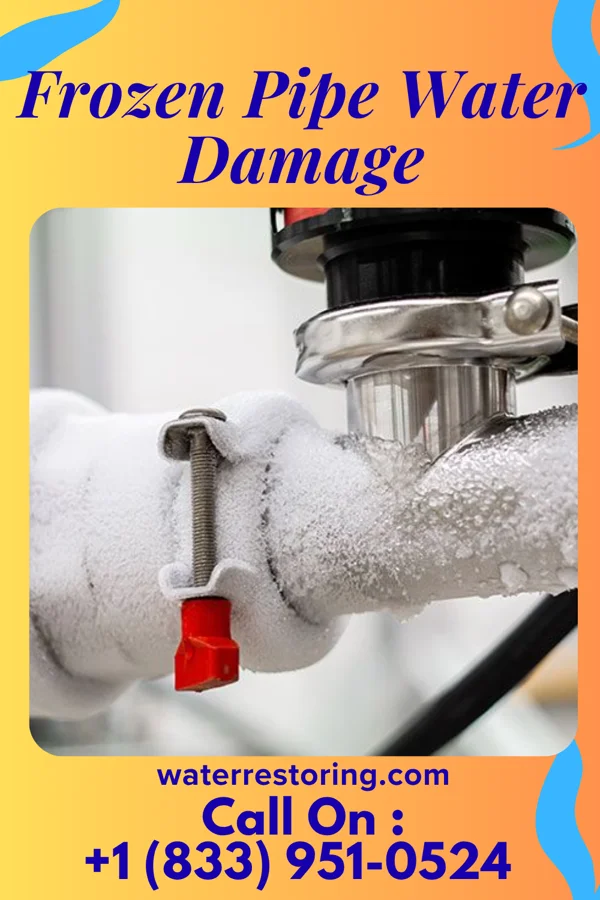 Frozen Pipe Water Damage in Chambersburg, PA